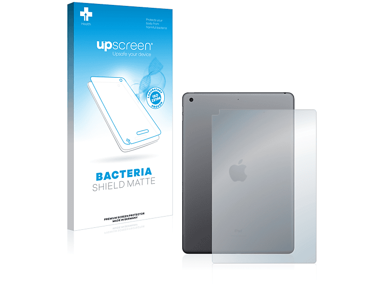 UPSCREEN antibakteriell entspiegelt matte Schutzfolie(für Apple iPad 10.2″ WiFi 2021 (9. Gen.)) | Tabletschutzfolien