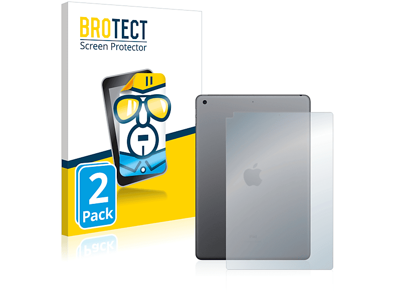 BROTECT 2x 2021 Gen.)) (9. klare Apple Schutzfolie(für WiFi iPad 10.2″