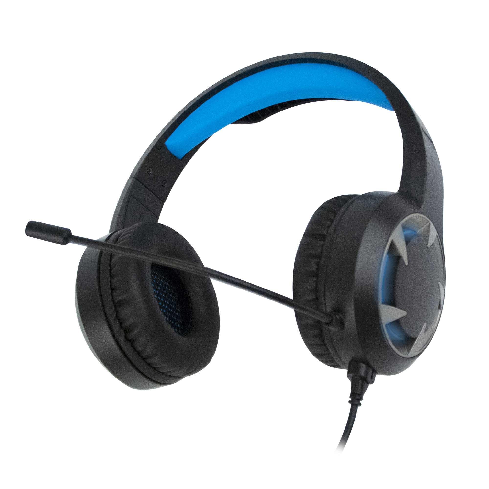 NGS GHX-510, Over-ear Gaming Schwarz/Blau Kopfhörer