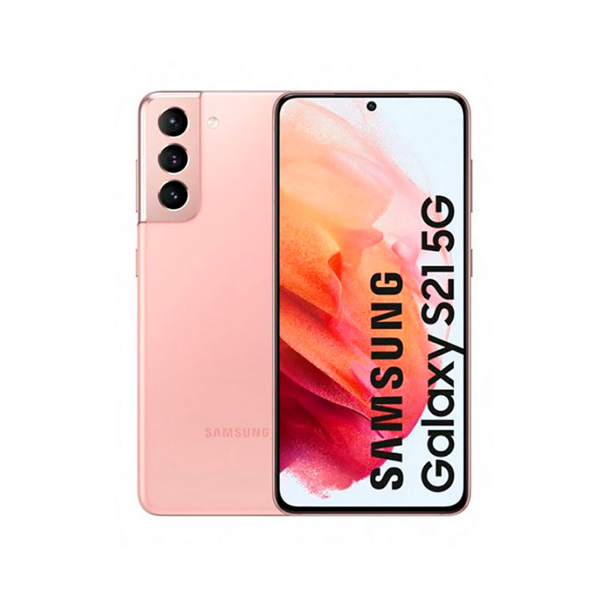 Móvil - Galaxy S21 5G SAMSUNG, Rosa, 128 GB, 8 GB, 6,2 ", Exynos 2100 (5 nm)