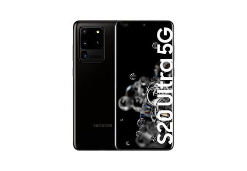 Móvil - Galaxy S20 Ultra 5G SAMSUNG, Negro, 128 GB, 12 GB, 6,9