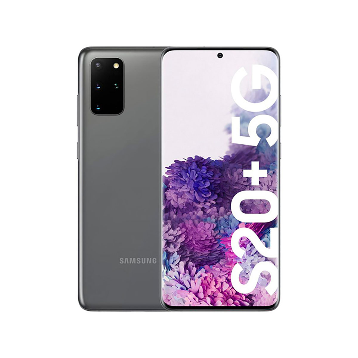 Móvil - Galaxy S20 Plus 5G SAMSUNG, Gris, 128 GB, 12 GB, 6,7 ", HD+, Exynos 990 (7 nm+); CPU: Octa-core (2x2.73 GHz Mongoose M5 & 2x2.50 GHz Cortex-A76 & 4x2.0 GHz Cortex-A55); GPU: Mali-G77 MP11 4,500 mAhmAh