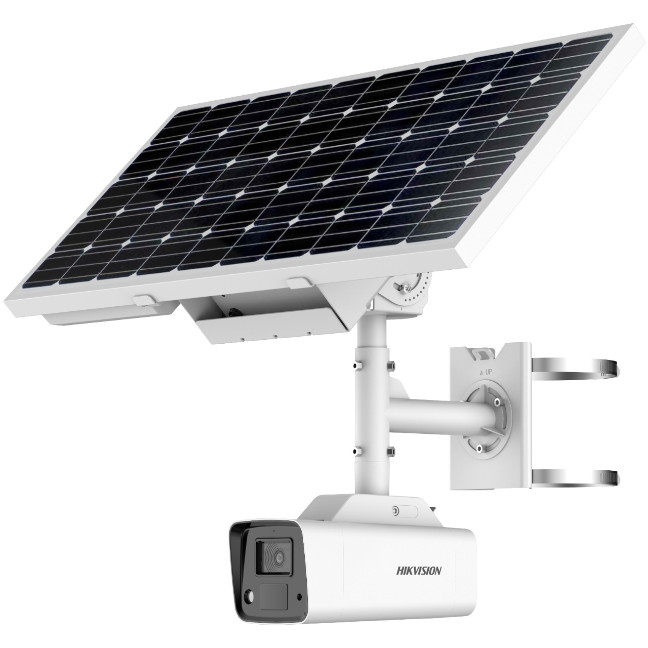 weiß HIKVISION Solar - Bullet DS-2XS2T47G1-LDH/4G/C18S40(4mm) Überwachungskamera,