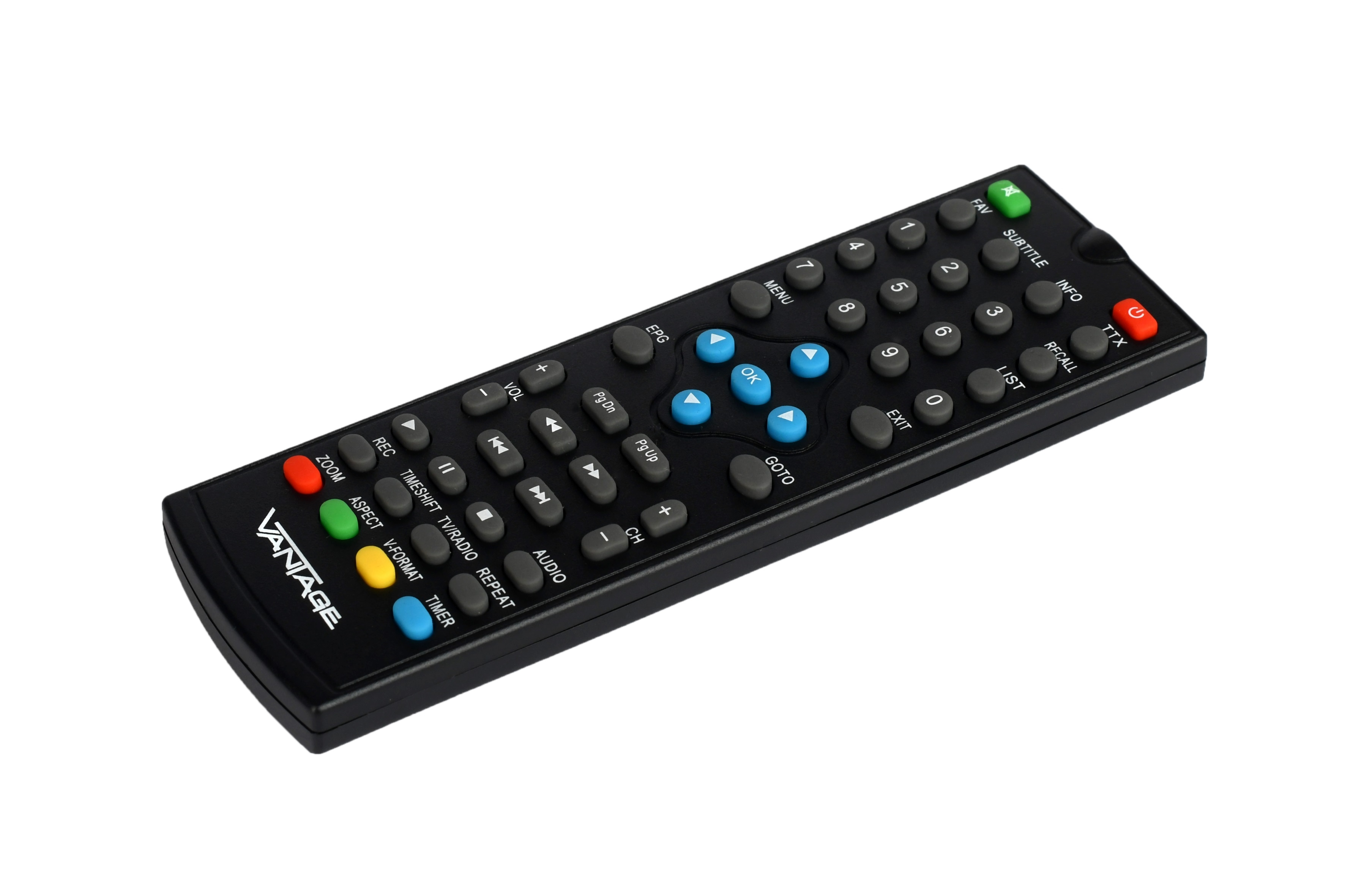 schwarz) (H.265), VANTAGE DVB-T2 VT-92 (DVB-T, DVB-T-Receiver
