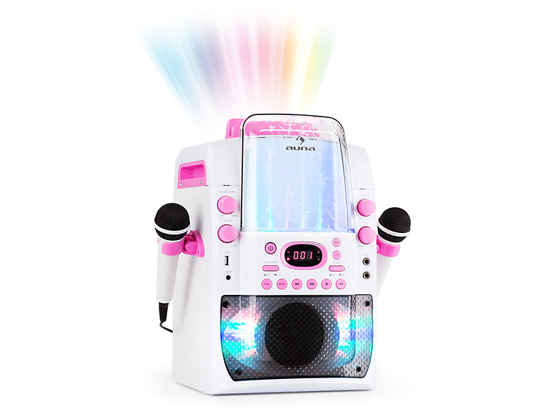 AUNA Kara Liquida BT Karaoke-Anlage, Pink