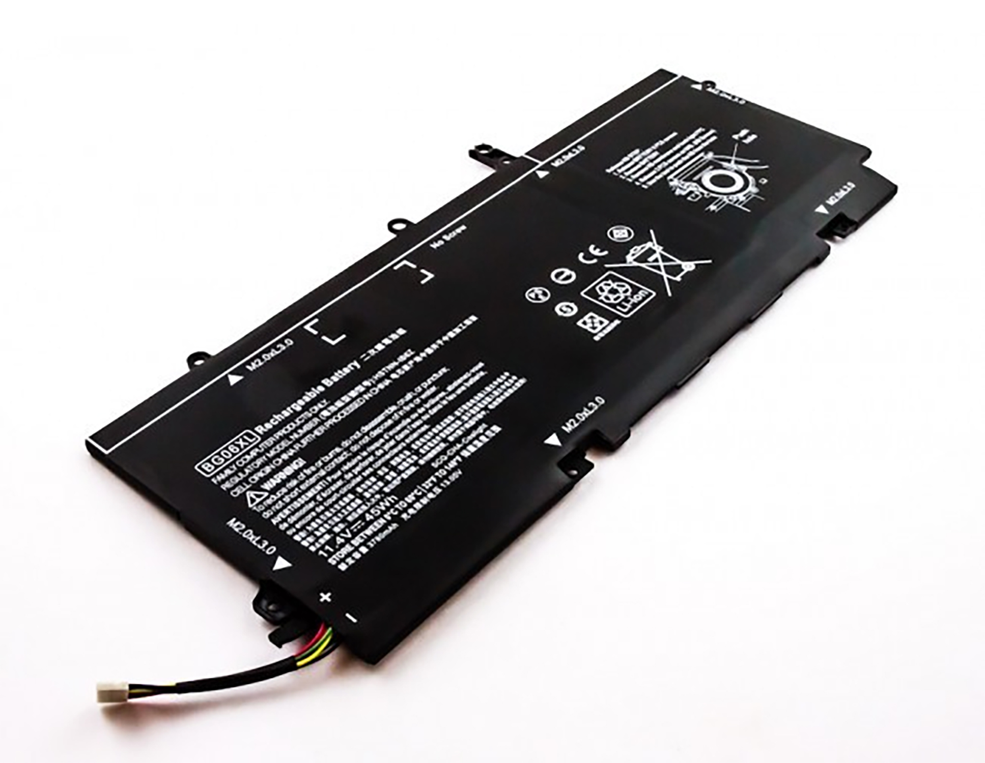 AGI mit Li-Pol, kompatibel 805096-005 HP 11.4 mAh Li-Pol Notebookakku, 3900 Akku Volt,