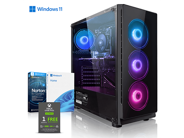 7 7 AMD Bit), 8 5700X, NVIDIA (64 11 GB 16 MEGAPORT Home PC Gaming GB Prozessor, Ryzen™ GB 1000 SSD, Ryzen Gaming GeForce RTX™ Rogue PC RAM, Windows 4060,