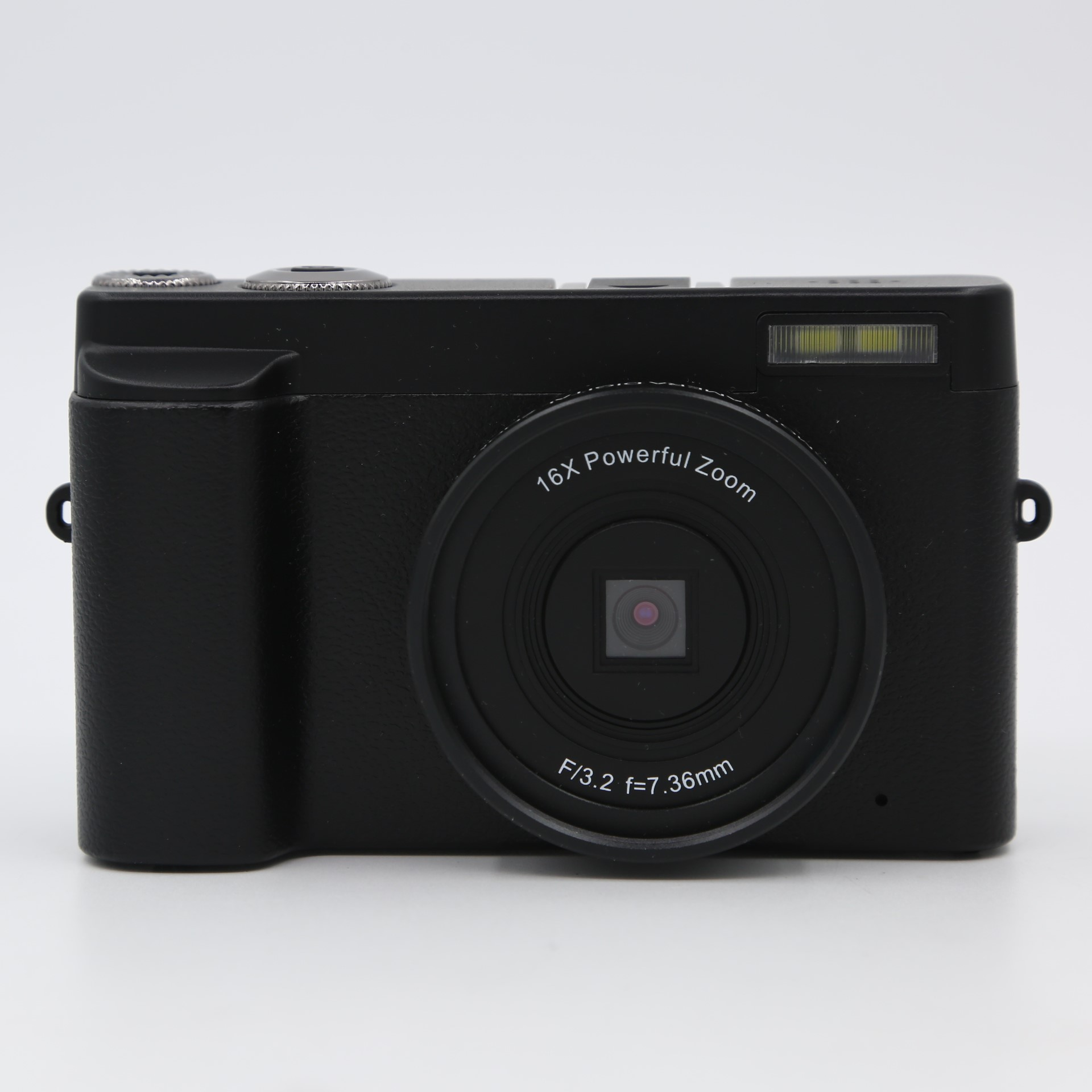 INF 24 mit Zoom schwarz Digitalkamera MP, 16x Digitalkamera HD und 1080p