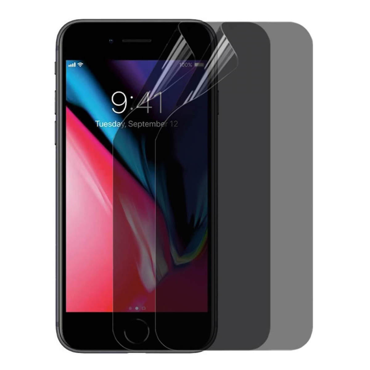 CASEONLINE Apple 3D iPhone Displayschutz(für Plus) 8