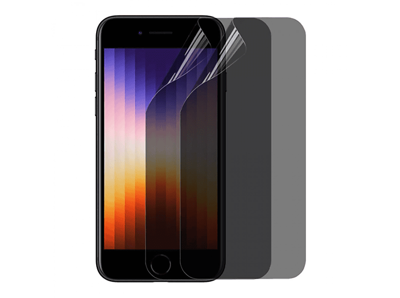 CASEONLINE 3D Displayschutz(für Apple iPhone (2022)) SE Apple