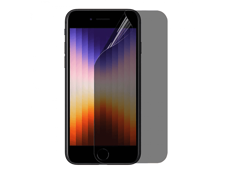 CASEONLINE Privacy Displayschutz(für Apple Apple (2022)) iPhone SE