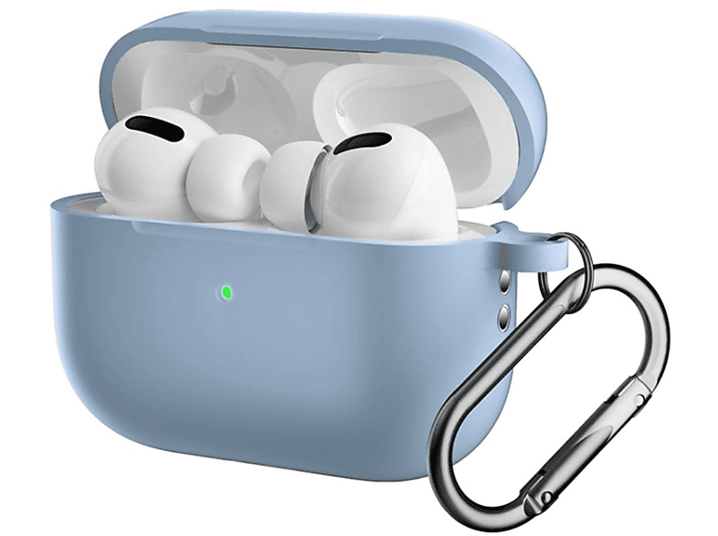CoverKingz Silikon-Hülle Für AirPods Pro – Schützt, Rutschfest & Mit Karabiner