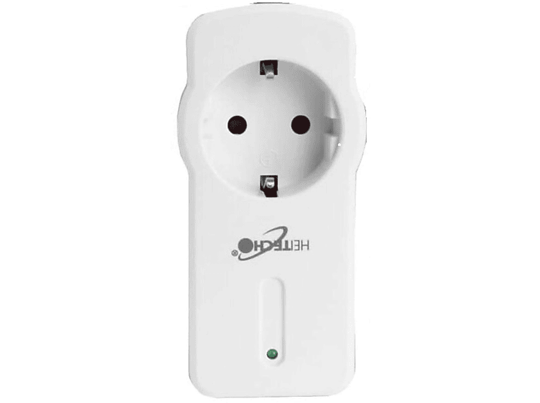 HEITECH 04002213 1 Fach Steckdosenadapter
