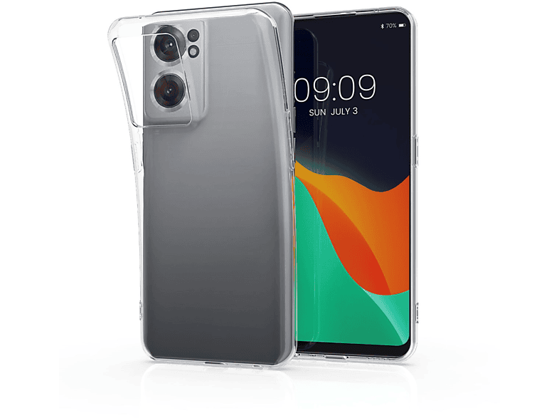 Transparent Backcover, Nord 2 aus COVERKINGZ CE OnePlus, 5G, Silikon, Handycase