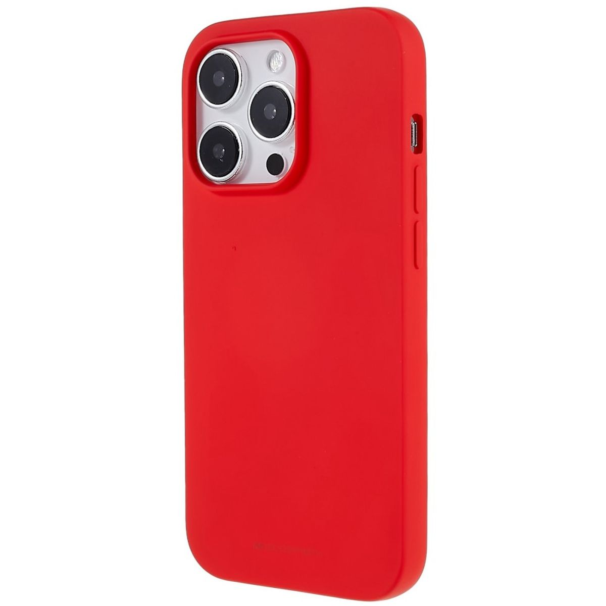 COVERKINGZ 14 Backcover, Apple, Rot aus Handycase iPhone Silikon, Pro,