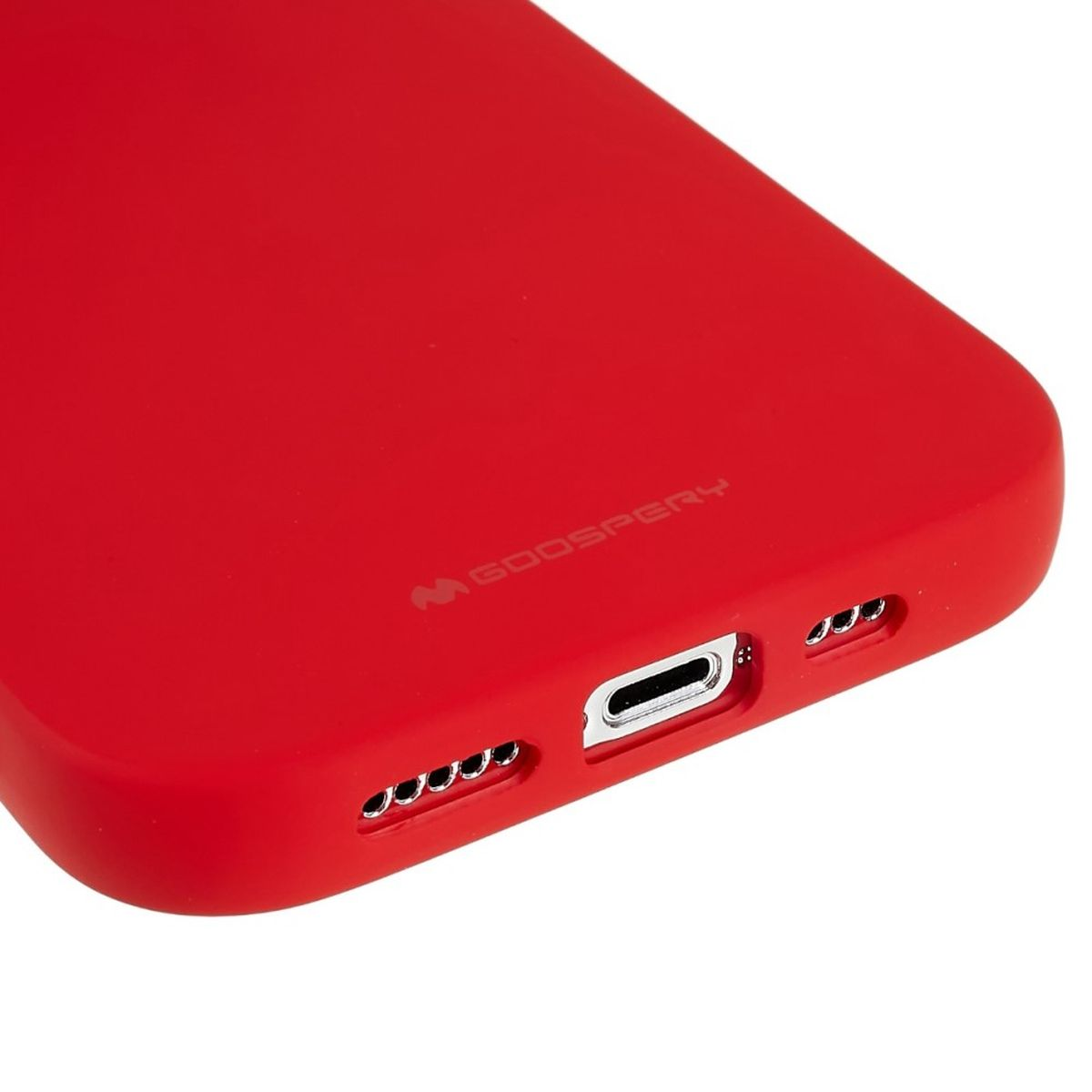 COVERKINGZ 14 Backcover, Apple, Rot aus Handycase iPhone Silikon, Pro,