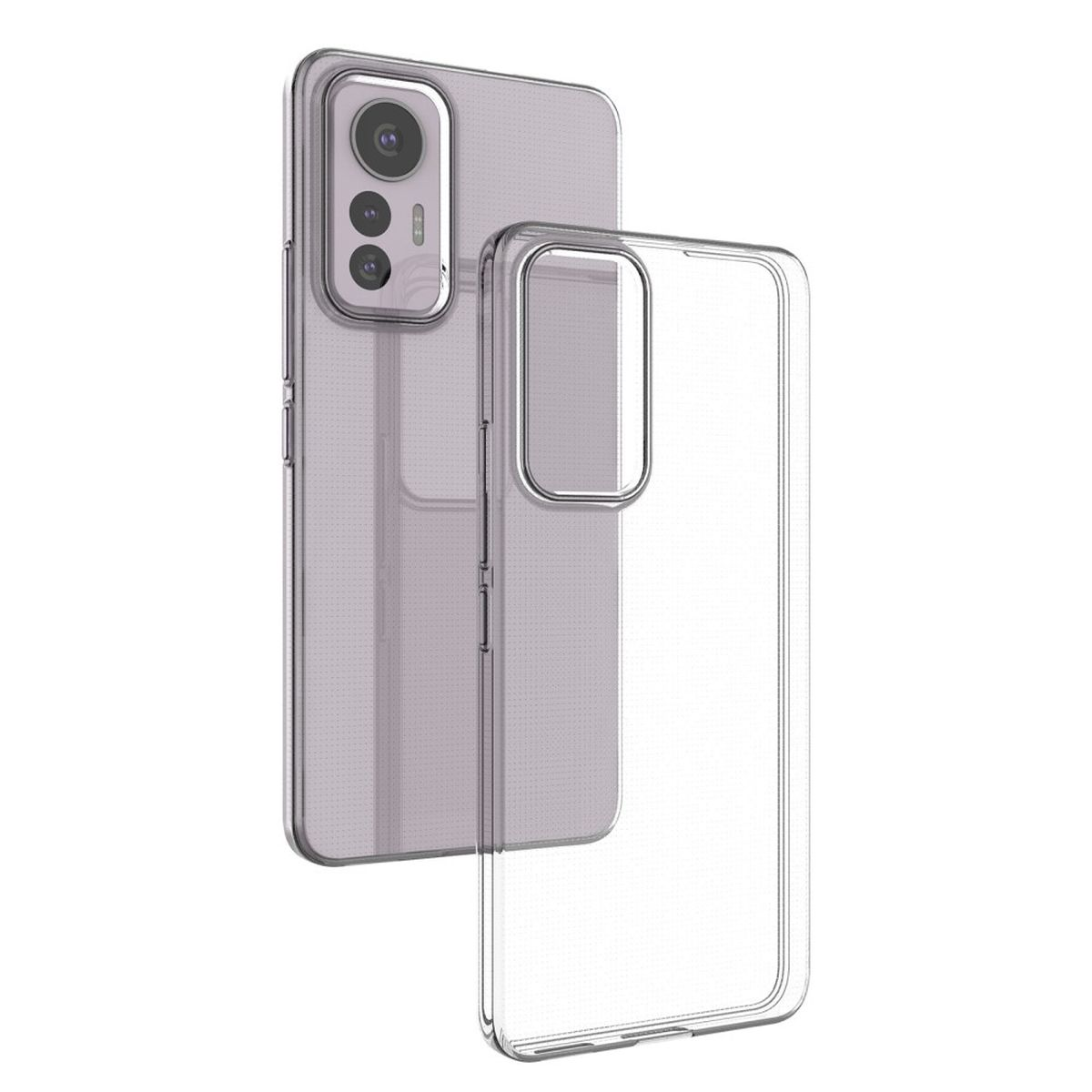 COVERKINGZ Handyhülle Case Ultra Xiaomi, Transparent dünn, Backcover, Lite 12 5G