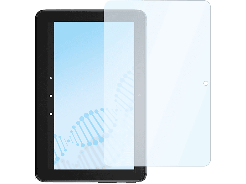 7-Tablet Displayschutz(für SLABO Generation flexibles 12. Hybridglas Fire (2022)) Amazon antibakteriell