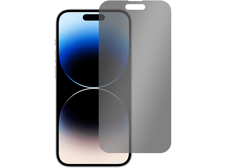 iPhone Blickschutz Schwarz 14 SLABO 360° Protection Apple Displayschutz(für View Pro)