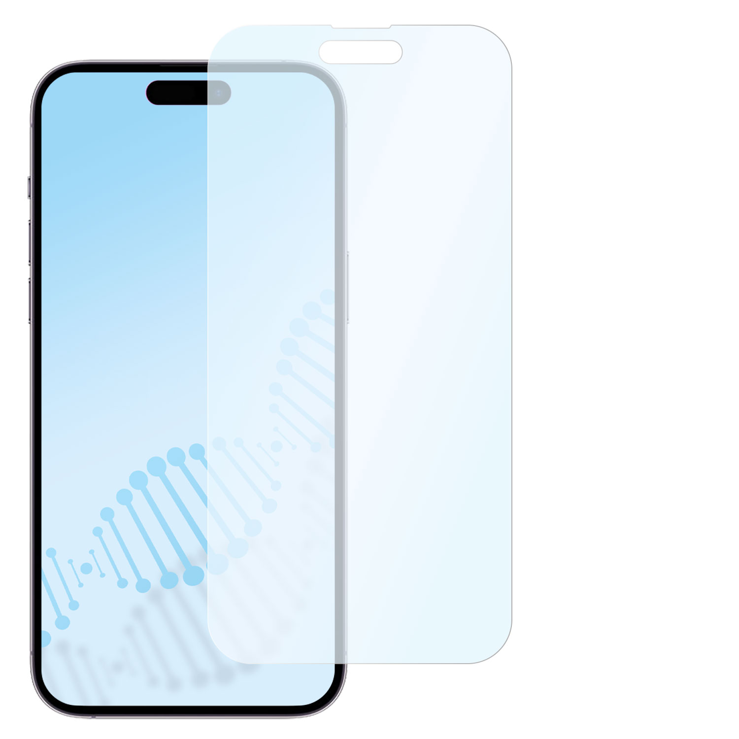 SLABO antibakteriell flexibles Hybridglas Displayschutz(für Apple ...