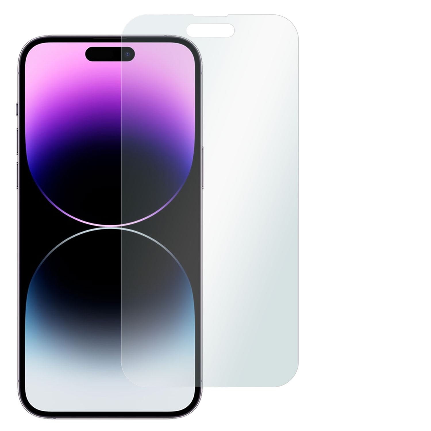 Displayschutz(für Apple Crystal 4 Clear 14 Pro iPhone x SLABO Max)