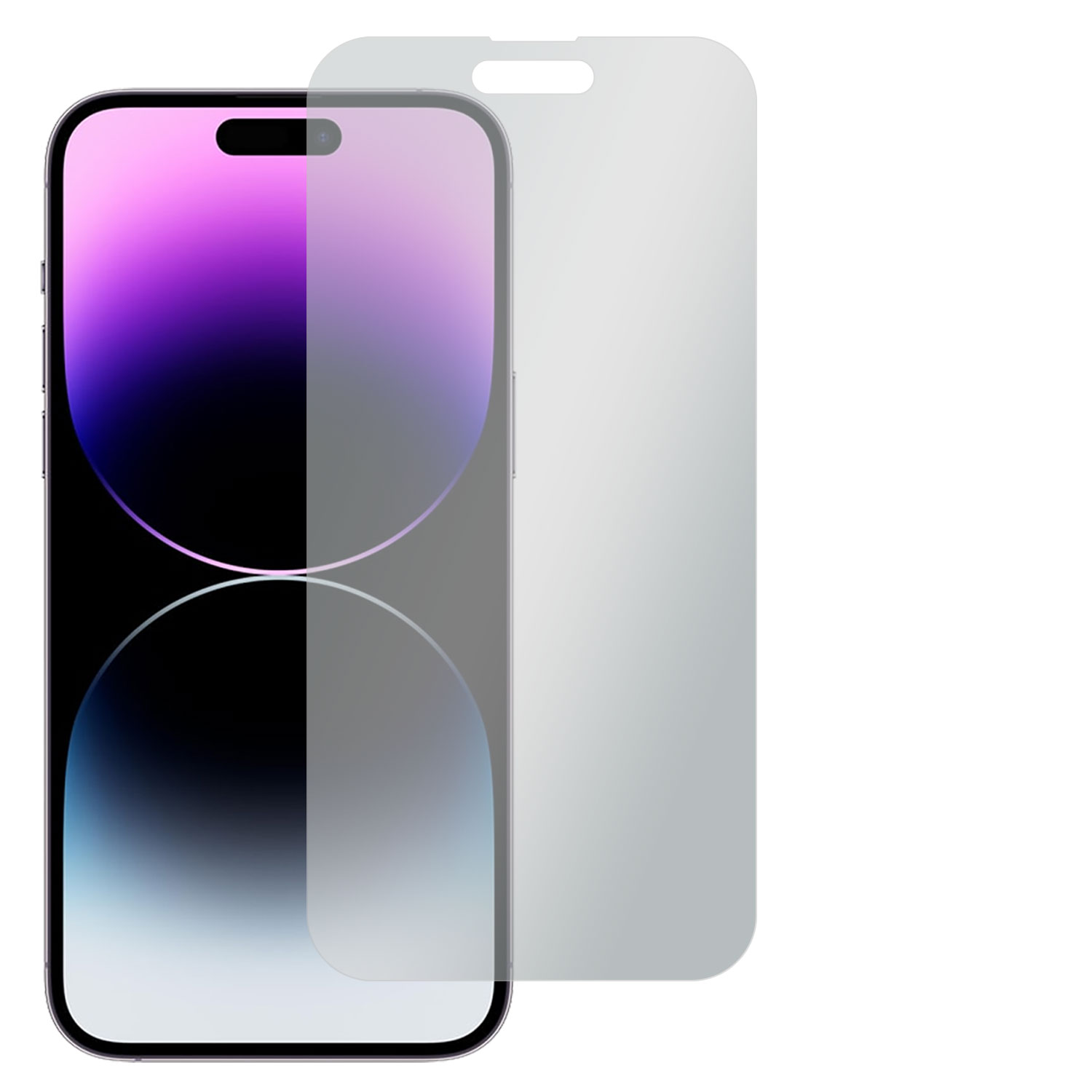 Reflexion SLABO 4 x Apple No Displayschutz(für Max) 14 Pro iPhone