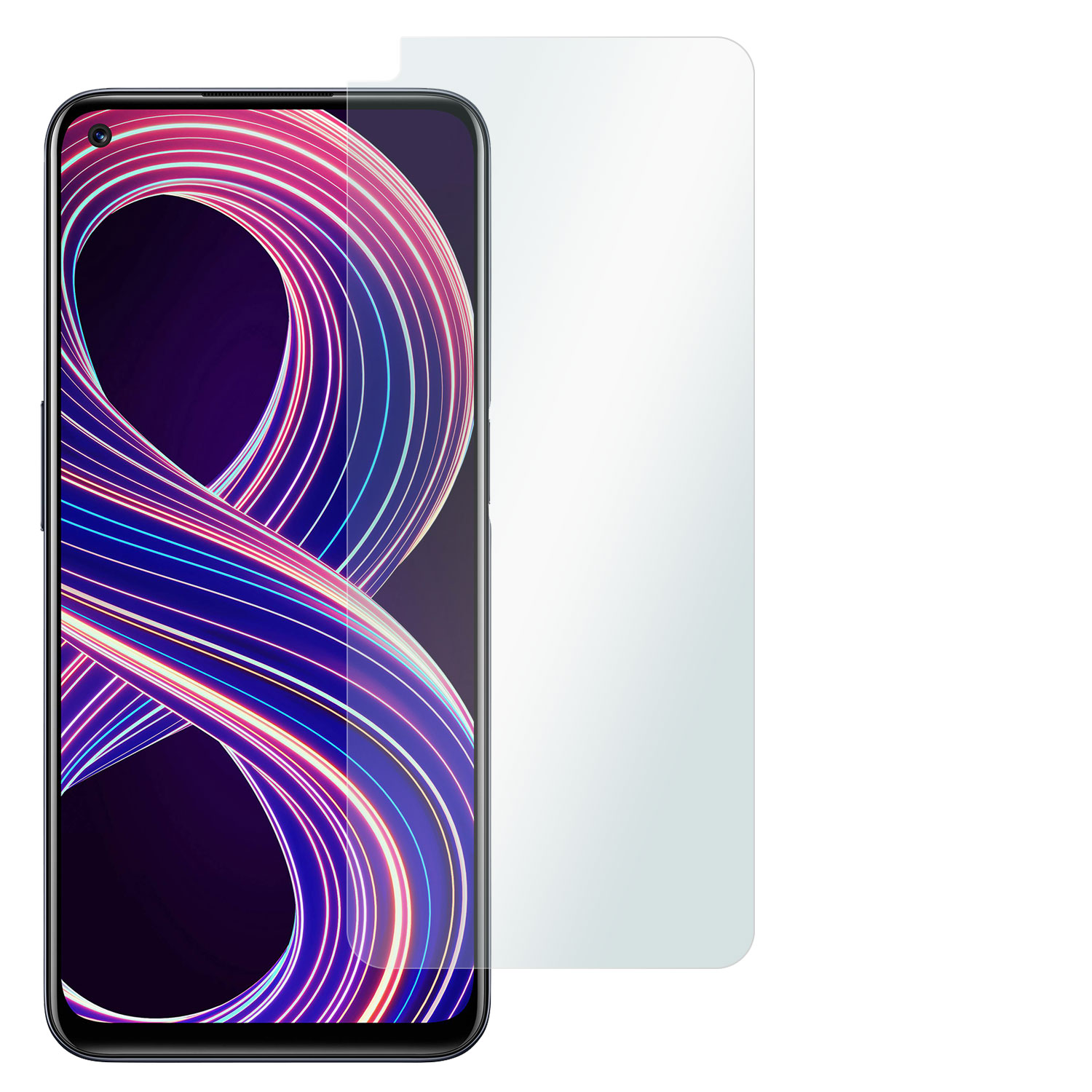 Realme 8 4 Displayschutz(für Clear 5G) Crystal SLABO x