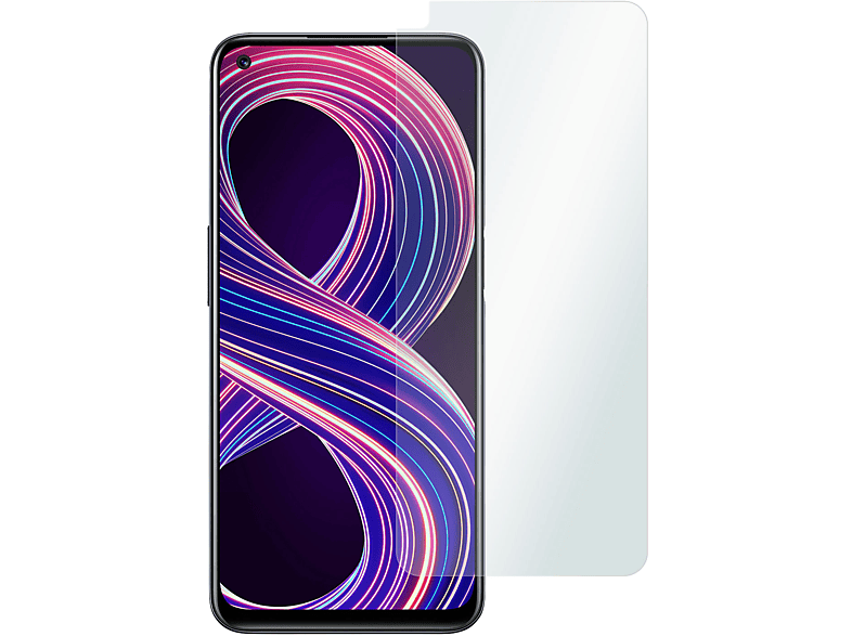 Realme 8 4 Displayschutz(für Clear 5G) Crystal SLABO x