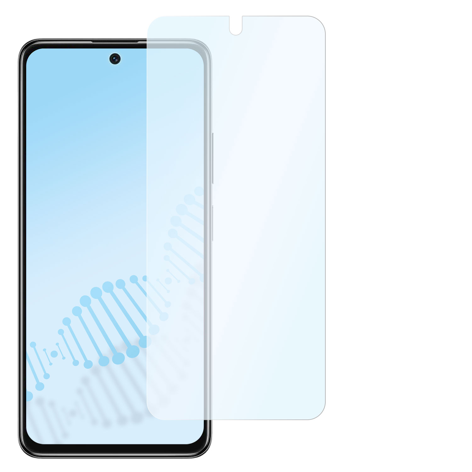 SLABO antibakteriell flexibles Hybridglas 11S Note Redmi 5G) Displayschutz(für Xiaomi