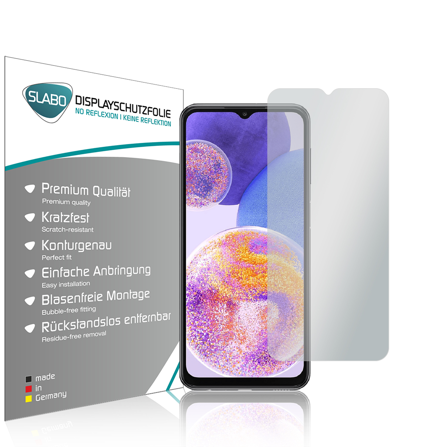 SLABO 4 A23 | Reflexion Samsung 5G) M33 Galaxy No Galaxy Displayschutz(für x