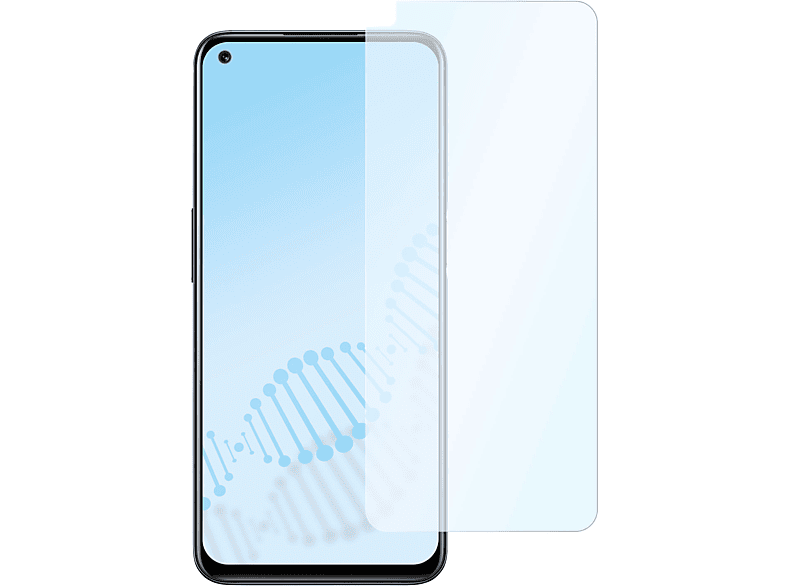 SLABO antibakteriell flexibles Hybridglas Displayschutz(für Realme 8 5G)