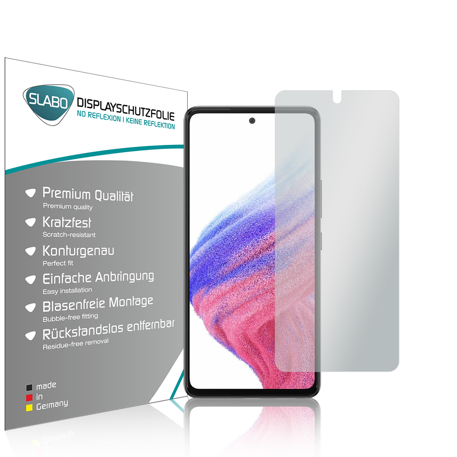 SLABO 4 Displayschutz(für 5G) No Galaxy x A33 Reflexion Samsung