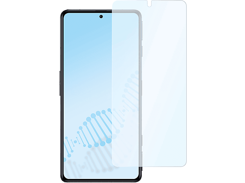 POCO GT) Xiaomi antibakteriell F4 flexibles SLABO Displayschutz(für Hybridglas