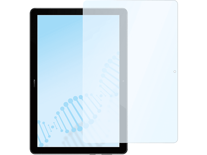 SLABO antibakteriell flexibles Hybridglas | MediaPad T5 LTE Huawei | (10,1\