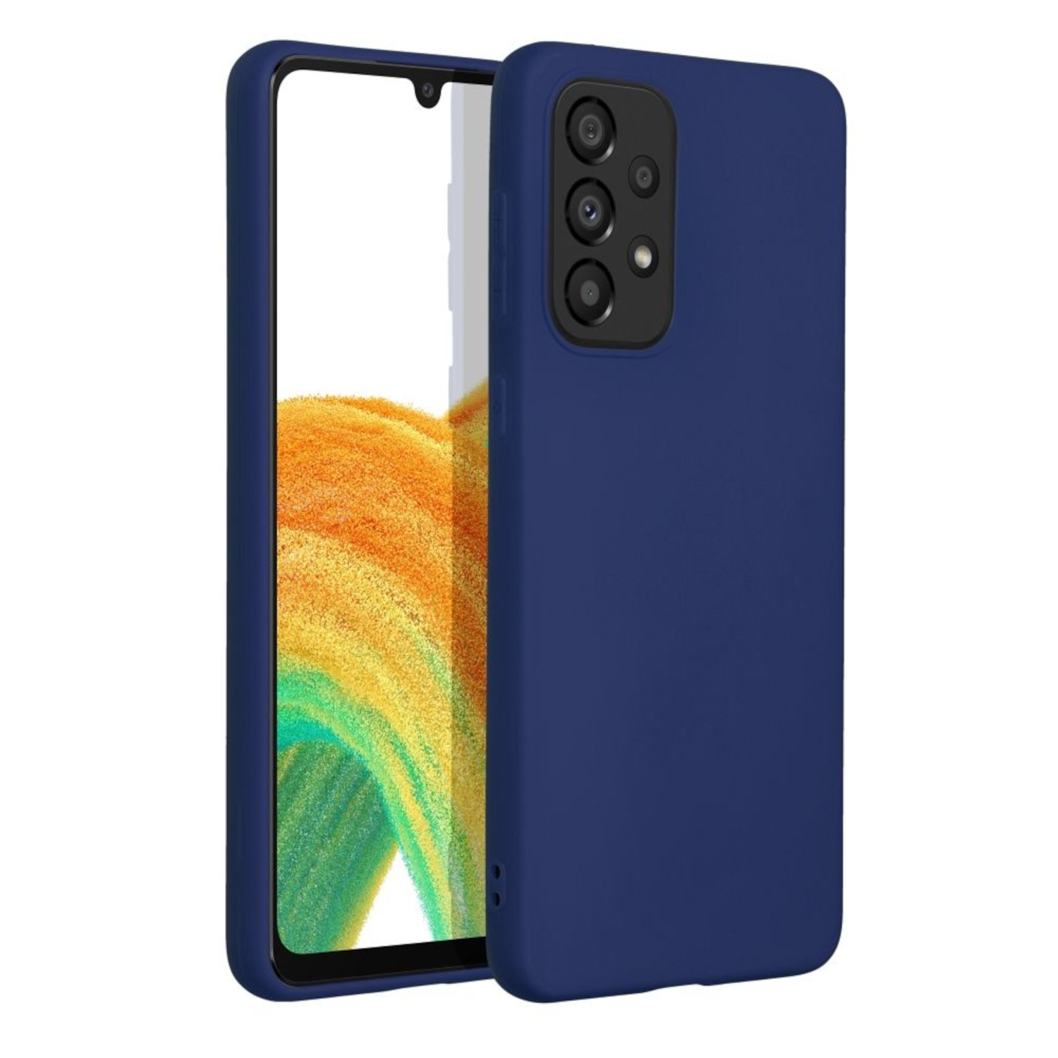 Galaxy Case A33 Samsung, Backcover, 5G, III, Color Dunkelblau JAMCOVER