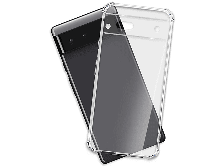MTB MORE ENERGY Clear Backcover, Google, Case, Transparent Pixel 6a, Armor