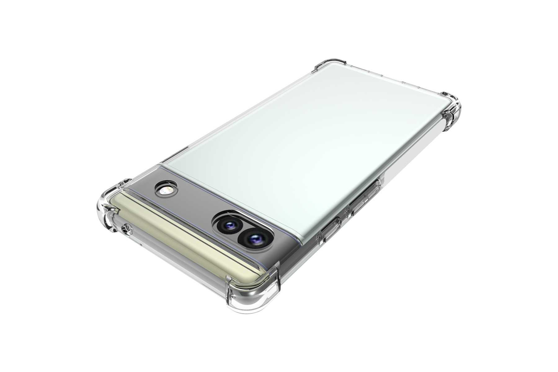 MTB MORE ENERGY Clear Backcover, Google, Case, Transparent Pixel 6a, Armor