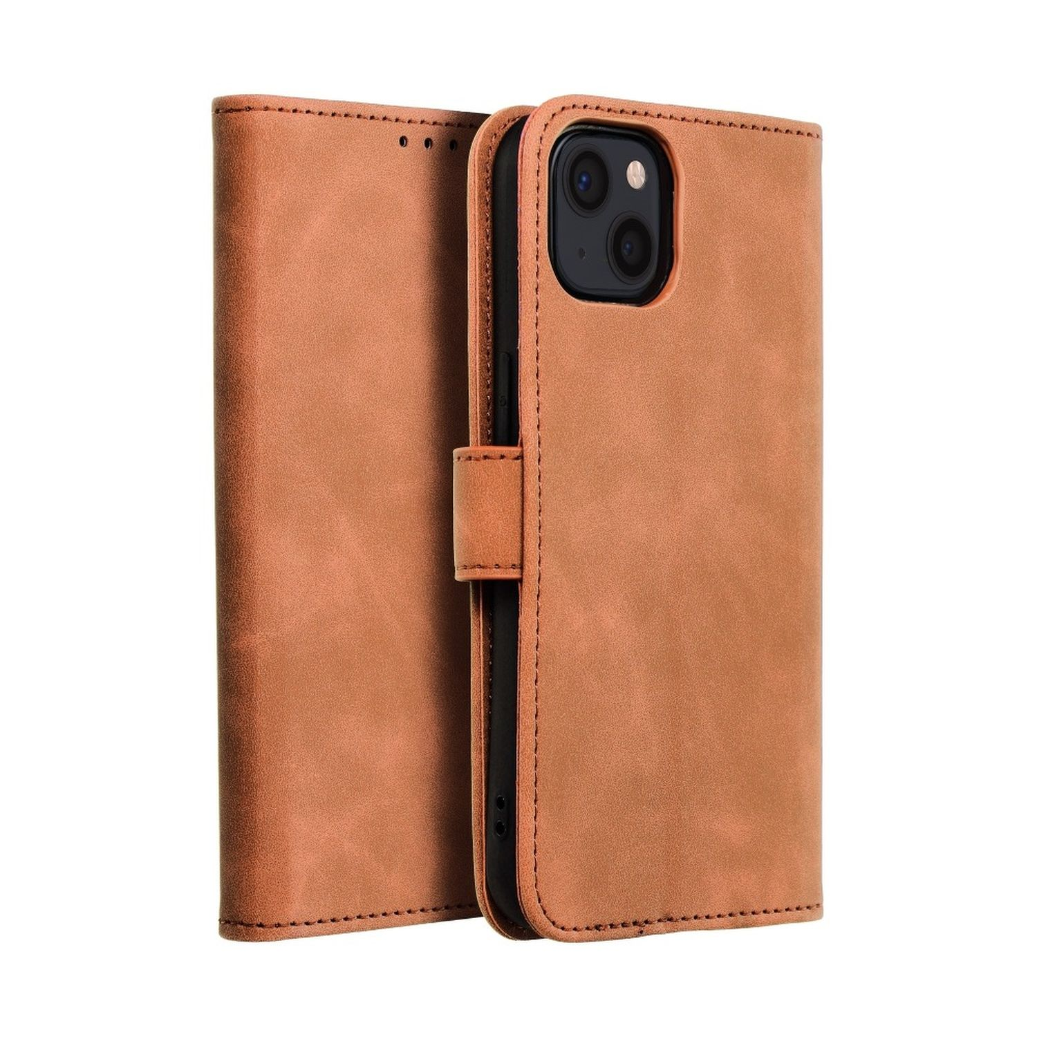 COFI TENDER, Bookcover, Apple, 14, iPhone Braun