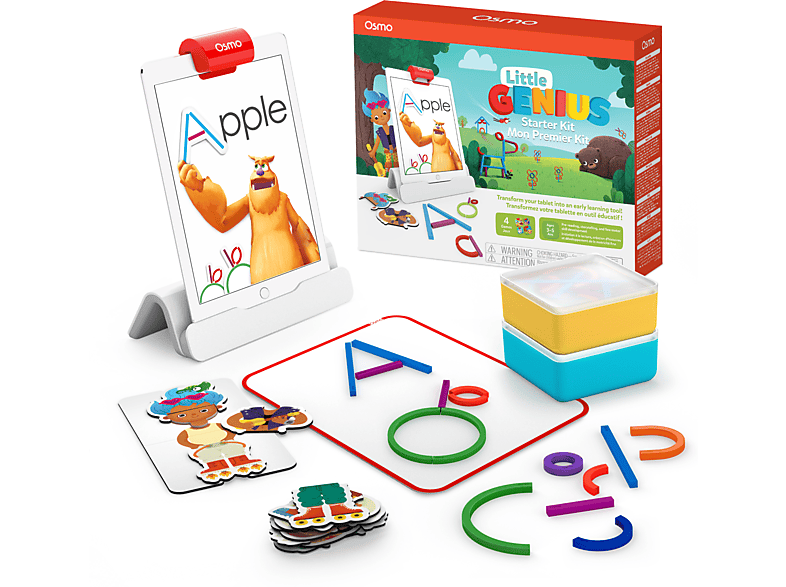 OSMO Little Genius Starter Lernspiel, Weiß Kit