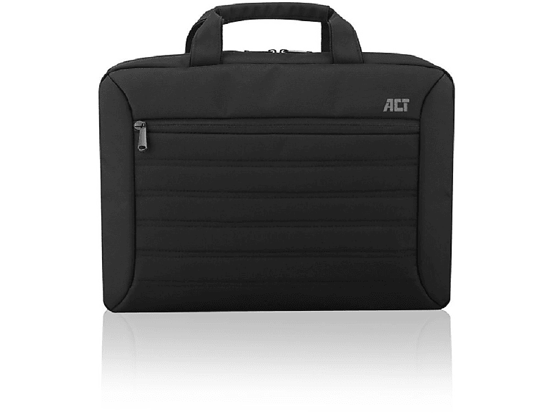 ACT AC8525 Urban Bailhandle Laptop bag Umhängetasche für universal Polyester-Gemisch, schwarz