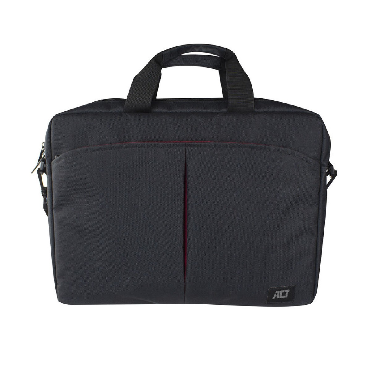 ACT AC8505 Laptop-Umhängetasche Notebooktasche Umhängetasche Polyester, universal schwarz für