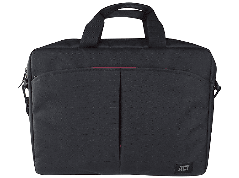 ACT AC8505 Laptop-Umhängetasche Notebooktasche Umhängetasche für universal Polyester, schwarz