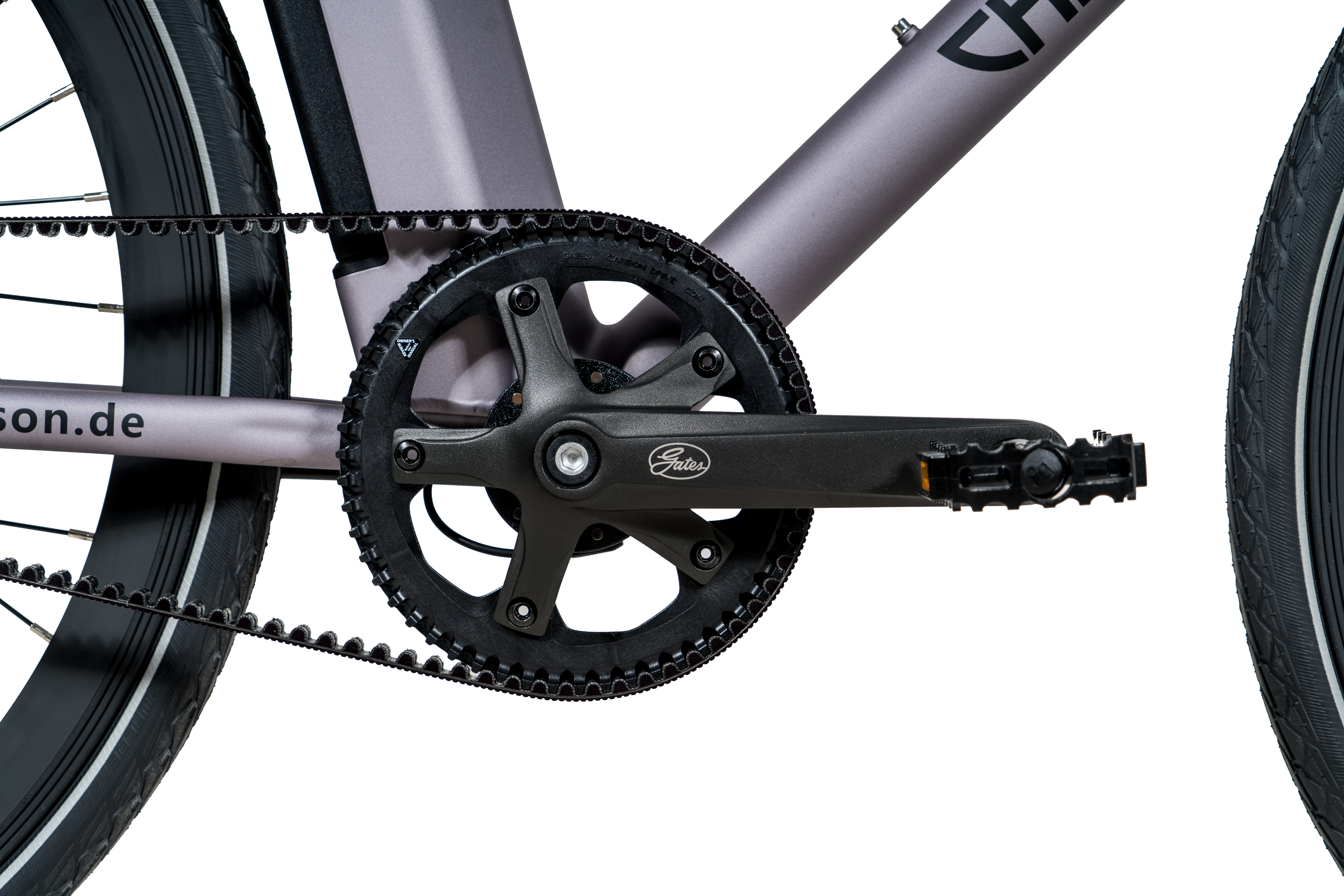 CHRISSON eOctant Riemenantrieb Urbanbike Zoll, 52 28 Wh, cm, (Laufradgröße: Unisex-Rad, 367 grau) Rahmenhöhe