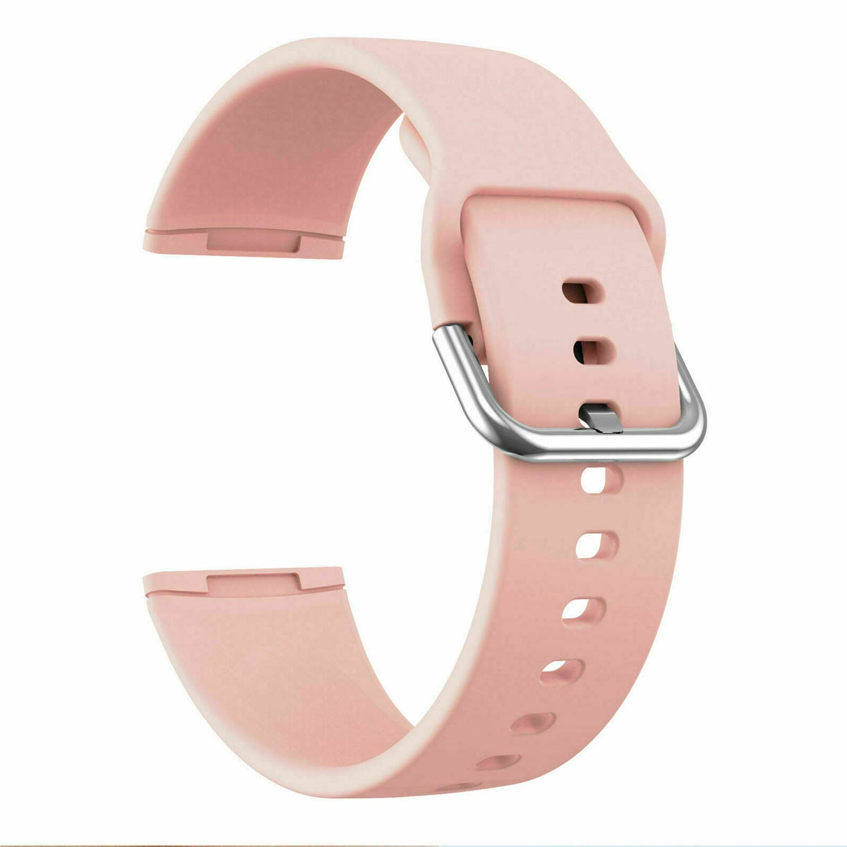 Silicone, CASEONLINE Versa Fitbit, Smartband, 4, Hell-Pink