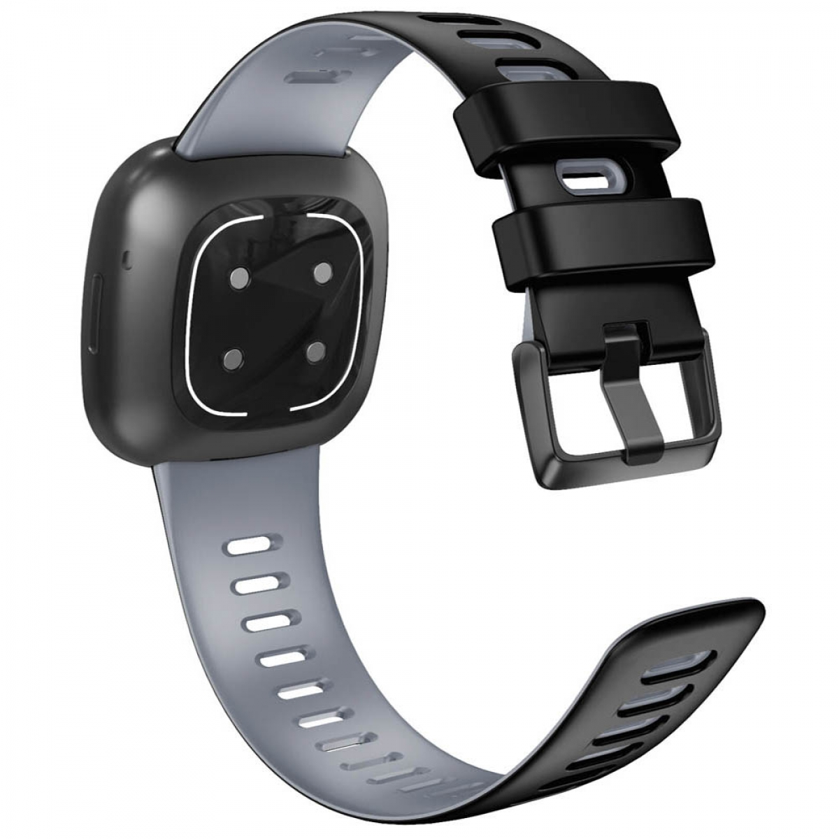 CASEONLINE Twin, Smartband, Garmin, Sense 2, Schwarzgrau