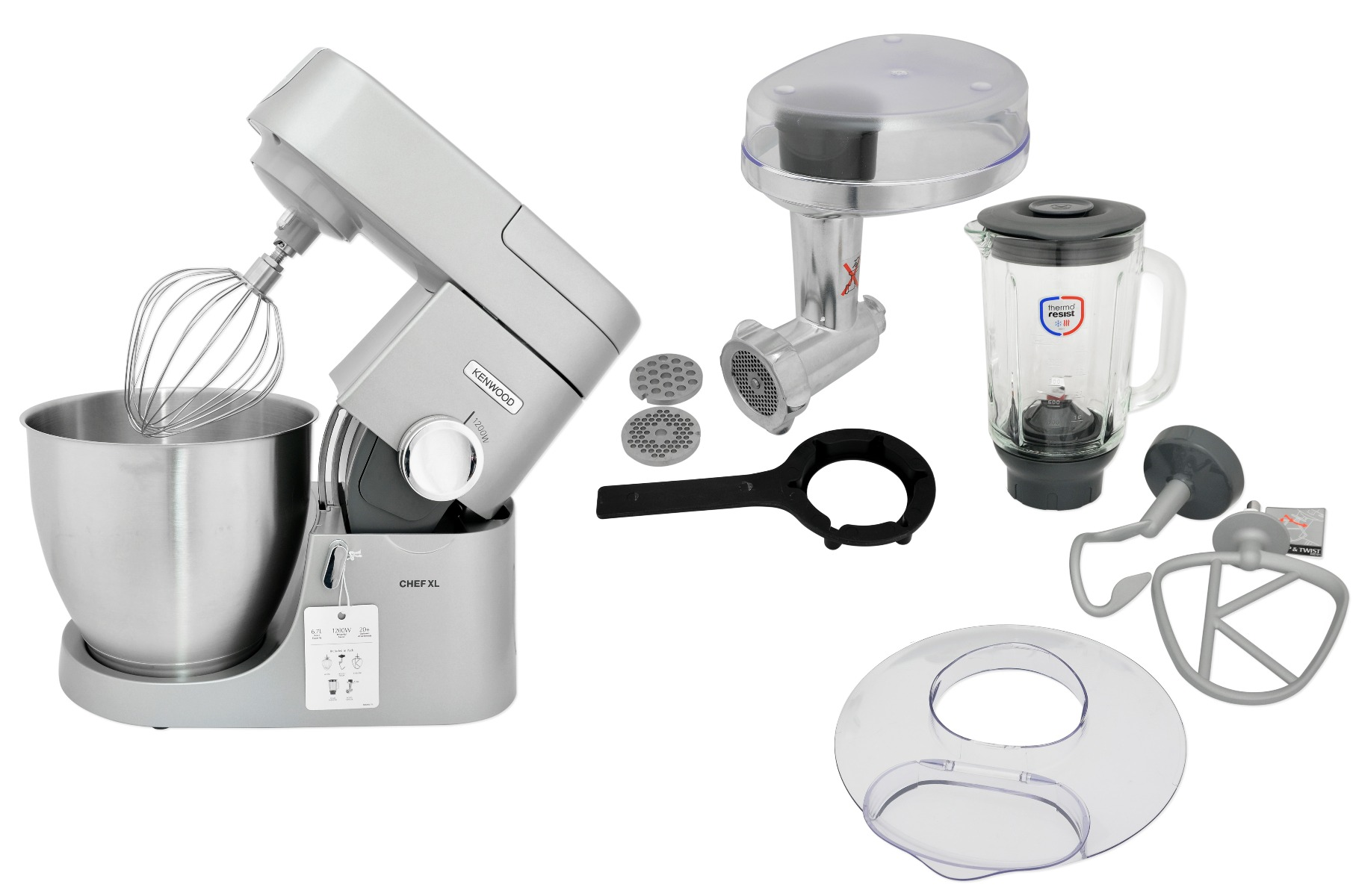 KENWOOD KVL4170S Chef Xl 1200 W Mutfak Şefi Gri