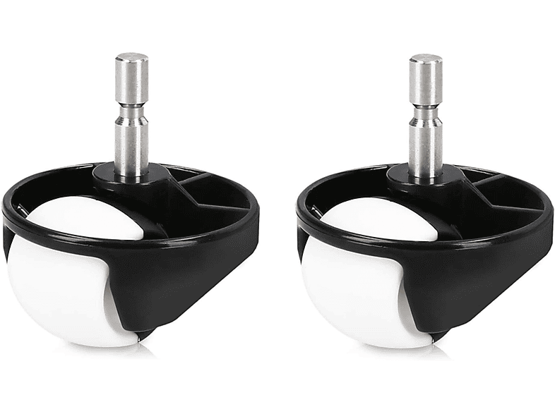 INF Vorderrad Roller für Ersatzdüsen 500/600/700/880/980 Schwarz 2er Roomba iRobot Pac
