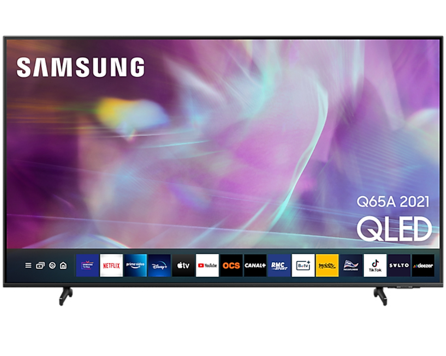 TV QLED 55" - QE55Q65AAU SAMSUNG, UHD 4K, 4K, DVB-T2 (H.265)Sí, Gris