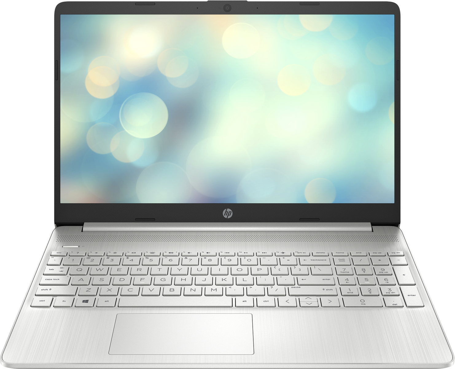 HP 6H290EA, RAM, 512 Display, 8 Silber GB GB 15,6 Core™ mit Intel® Notebook i7 SSD, Zoll Prozessor