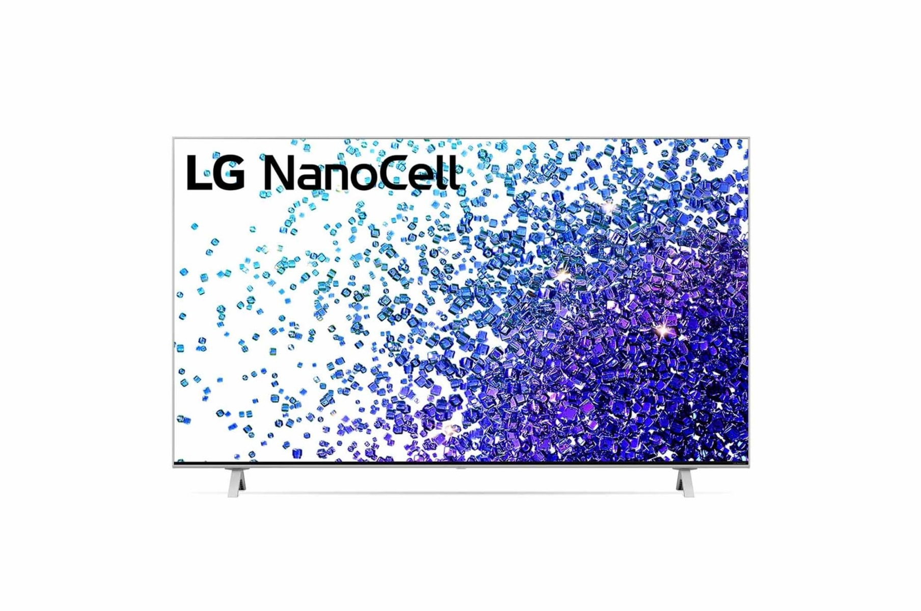 TV LED 55" - 55NANO776PA LG, UHD 4K, Procesador de Imagen 4k Quad Core, DVB-T2 (H.265)Sí, Blanco